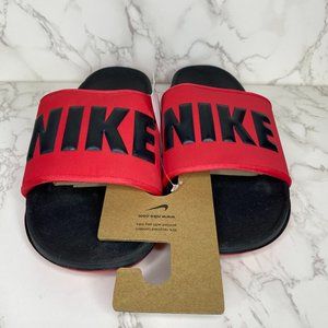 Men's Nike Offcourt Slide Black/University Red (BQ4639 002) size 8